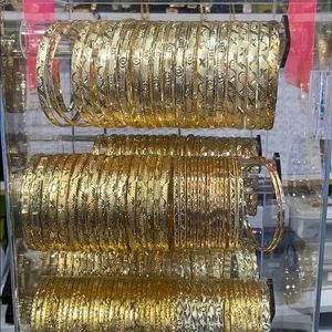 Gold Plated Bangles